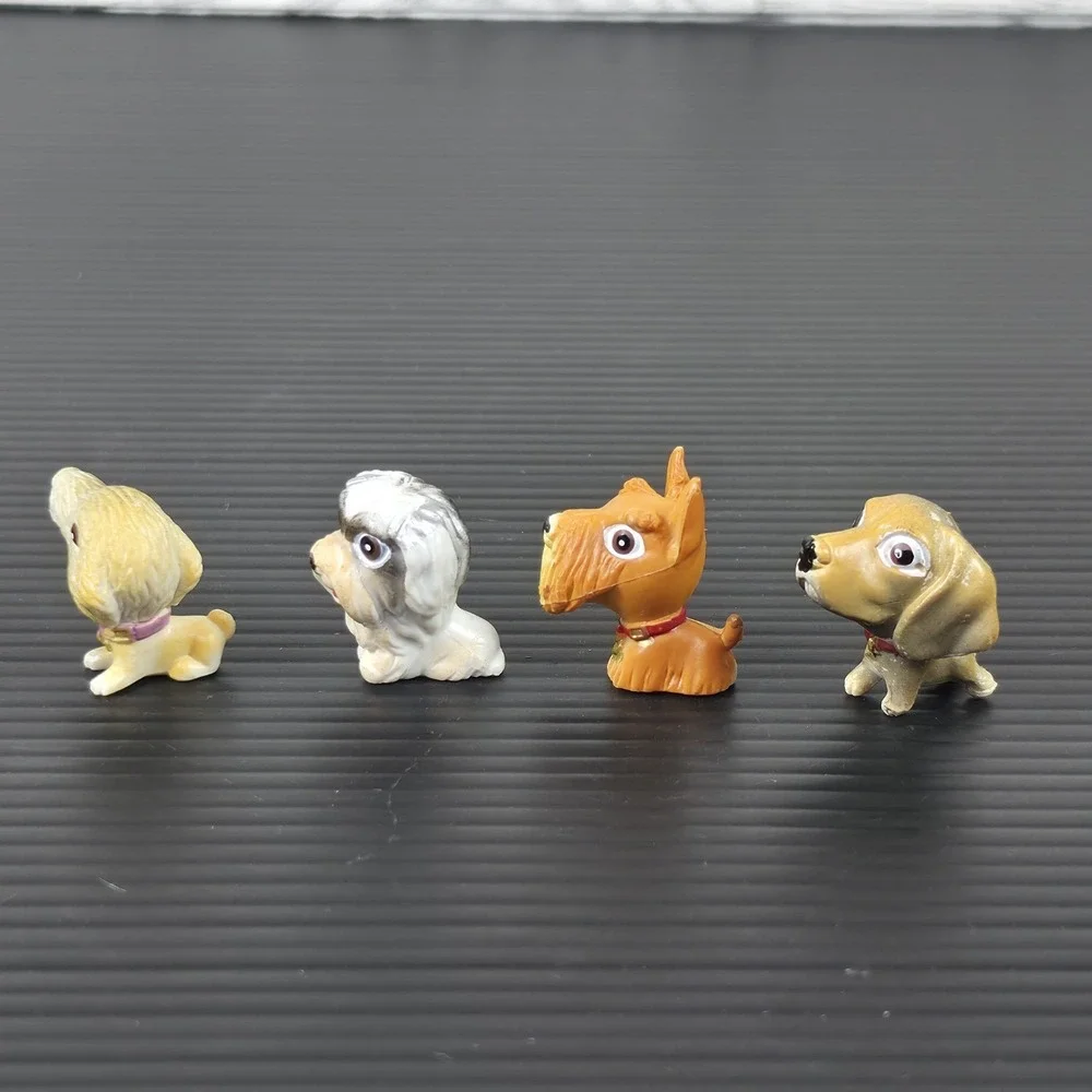 Vintage Snubbies Collection Collectible Dog Vintage Figures lot of 4